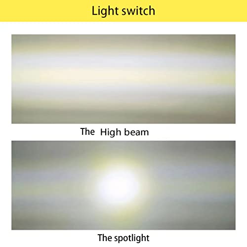 Junyoucaikj Work Light 18W 2000Lm Spotlight, Work Light Handheld Flashlight For Dewalt Xr Flexvolt 18V 20V Li-Ion Battery Usb Mobile Power (Tool Only) #TOP5