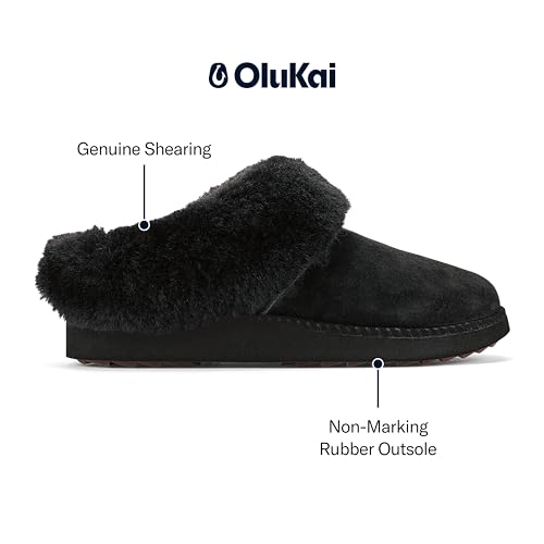 Image of OluKai Ku'i Women's Slipper, Soft Full-Grain Leather