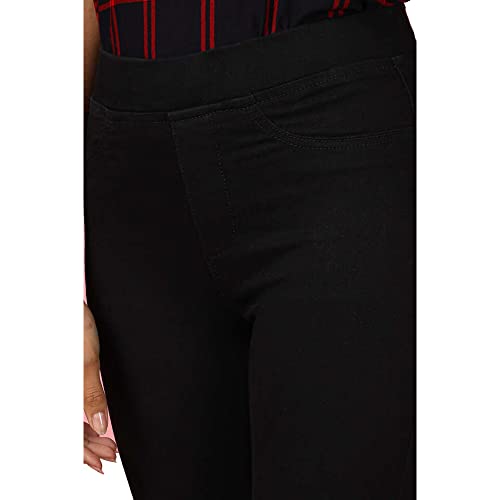Image of Life by Shoppers Stop RegularFit Regular Length Cotton Lycra Womens Jeans