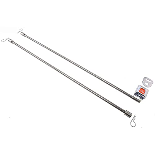 JEGS 70025K Ribbon Window Net Kit 18 in. x 24 in.