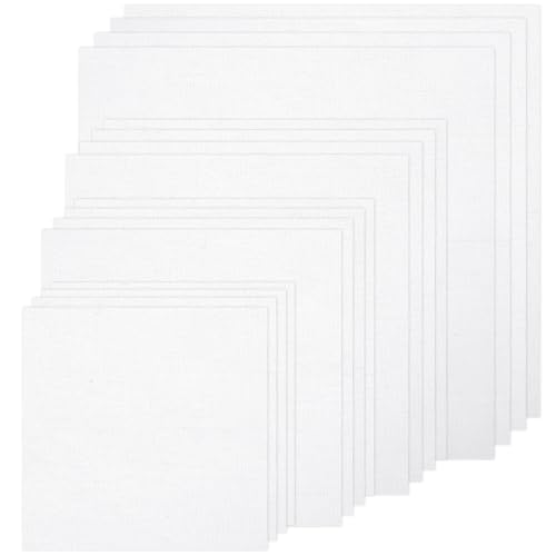 16 PCS Embroidery Fabric