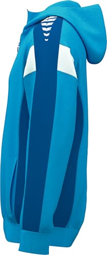 Erima Unisex Kinder CELEBRATE 125 Trainingsjacke mit Kapuze (1032534), curacao/new royal, 140