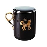 Keramiktasse Kaffeetasse Milchglas Bierglas 301-400Ml Mkb-016K (Hund)