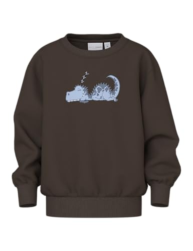 NAME IT Nmmvildar LS Nreg Sweat BRU, Delicioso, 92 Niño, Delicioso, 92 cm