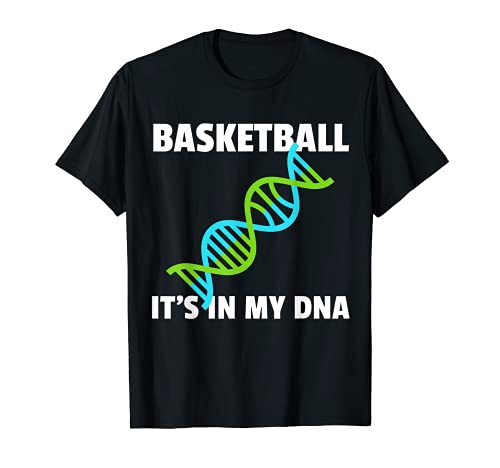 Basketball Gift It's In My DNA Player Coach Camiseta