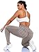 SEASUM Cargo Workout Leggings with Pockets for Women Scrunch Butt Lifting Gym Denim-Look Yoga Pants Gray XS