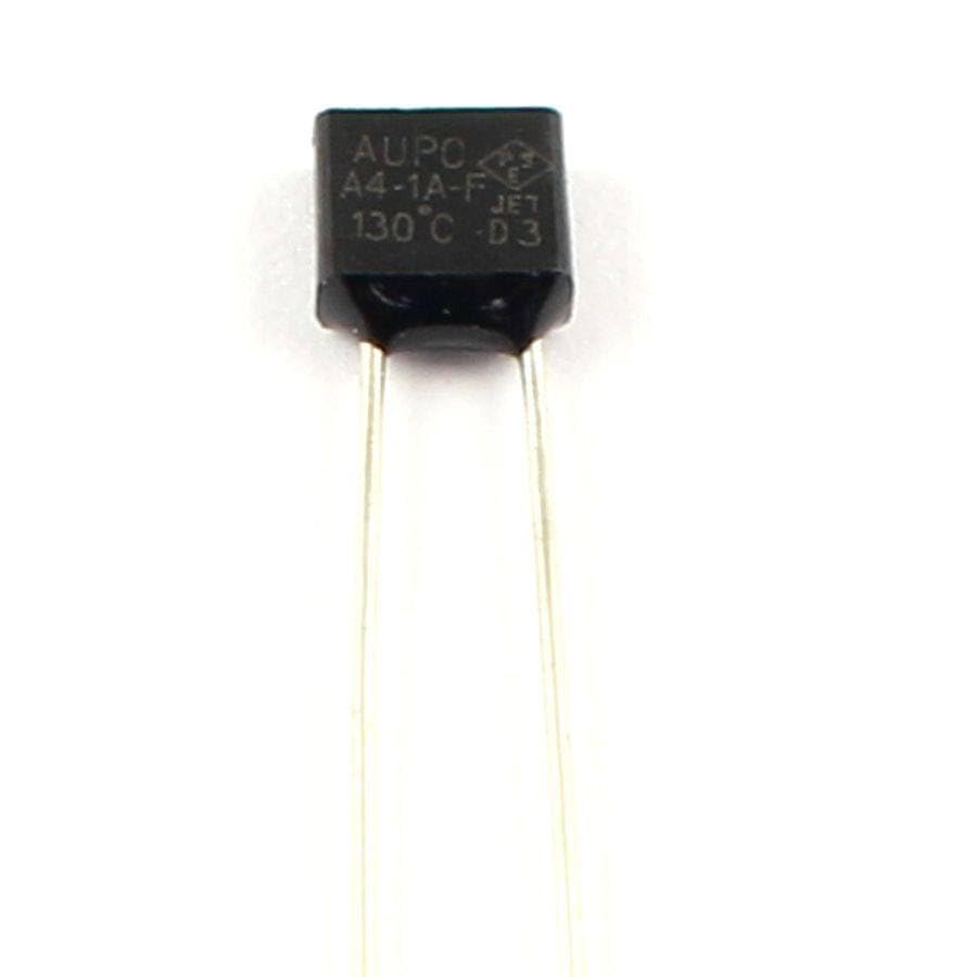 Generic 10 Pcs Thermal Fuse Cutoff TF 130 Degree 250V 1A A4-1A-F