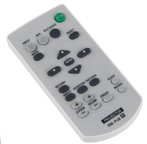 RM-PJ8 Replace Remote Compatible with Sony Data Projector VPL-VW295ES VPL-VW260ES