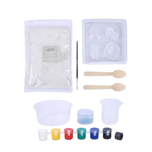 Image of SKOODLE Avengers Creative Kids Art and Craft Kit - Fridge Magnet Making DIY Toy for Ages 8 Years & Above, Fun Kids Activity - Includes Moulds and Paints for Endless Crafting Adventures