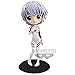Banpresto - Figurine Evangelion - REI Ayanami Plugsuit Style Ver B QPosket, Multicolore, 14cm - 4983164163803