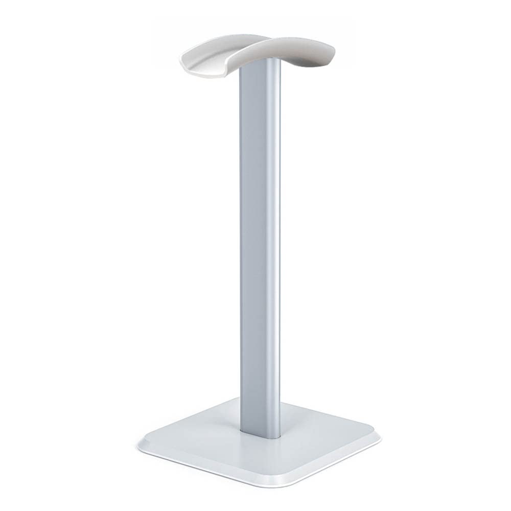SOWUGI Universal Aluminum Headphone Holder Headset Showing Display Stand Hanger for All Headphones (White)