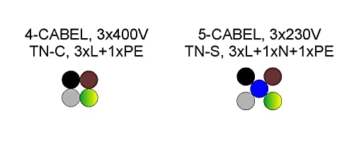 THERMIS TRG 11 Heizstab Heizpatrone mit Thermostat 9kW 3/400V (4 cable) G6/4 Heizelement für Wasserspeicher Boiler Warmwasserspeicher Wasserheizung