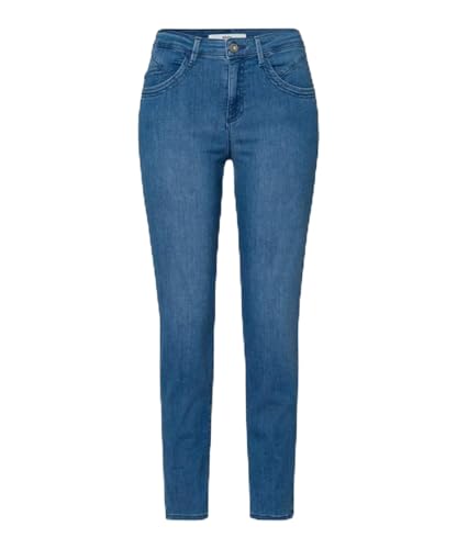 BRAX - Damen 7/8 Röhrenjeans Jeans, Style Shakira S (76-7028), Größe:48, Farbe:Clean Blue (25), Länge:Kurz