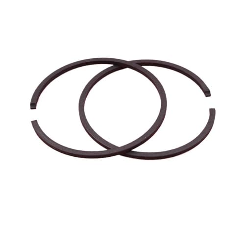 2 segments de piston 38 mm en acier forgé de haute précision pour tronçonneuse 2150