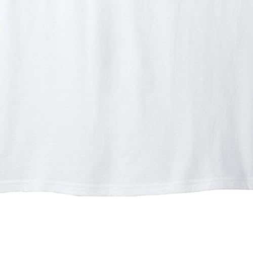 Camisetas básicas lisas para hombre con bolsillos, cuello redondo, de algodón, clásicas, de manga corta, ligeras, suaves, para uso diario, Blanco, M