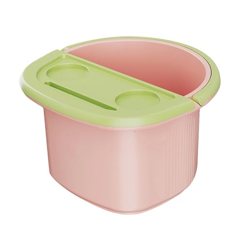 Tina de Spa para Pies Aislante con Asa, Rosa miniatura 1