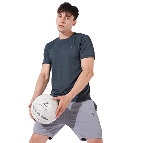 Image of Campus Sutra Men Polyester Regular Fit T-Shirt