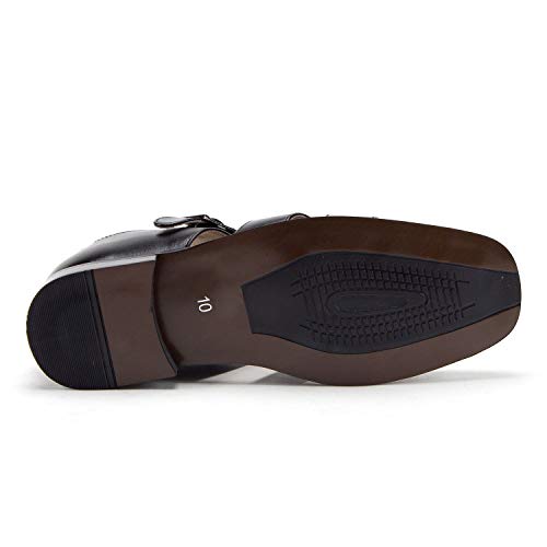 Jazamé Men's 44390 Formal Slip On Closed Toe Fisherman Dress Sandals Summer Shoes4