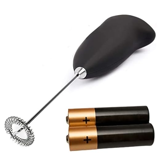 EASEZAP Stainless Steel Automatic Milk Frother for Coffee Cappuccino Stirrer Foamer Handheld Egg Beater Whisk Mixer