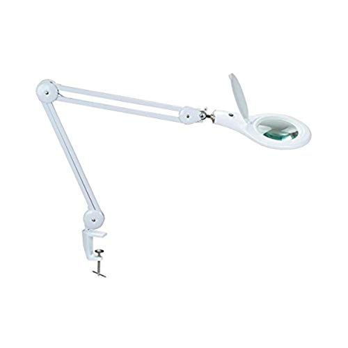 Pro'sKit MA-1209LA LED Table Clamp Magnifier Lamp, 110V