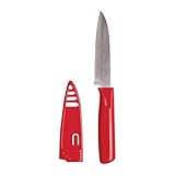 Helen's Asian Kitchen 97048 Helen Chen’s Asian Kitchen Universal Paring Picnic Knife with Safety Cover 3.75