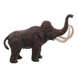 Aspecto realista: la mini figura de animal cuenta con un diseño realista, capturando la esencia de real, es para un juego imaginativo, figuras de animales antiguas, juguetes de elefantes realistas
