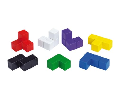 Betzold - Soma-Würfel bunt - Räumliches Denken lernen Geometrie Lernspiel Mathematik