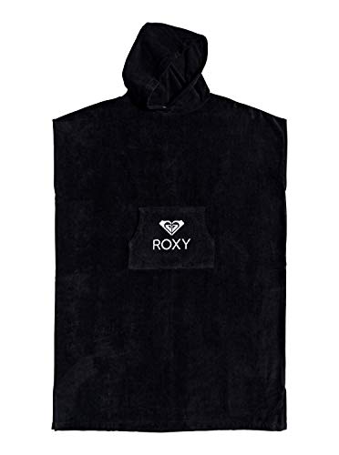 Roxy Stay Magical-Poncho de Surf Femme, Anthracite, FR : Taille Unique (Taille Fabricant : 1SZ)