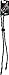 Edge Eyewear 9704 Black & Gray Rope
