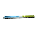 PE 16x Querschnitt 10mm² N+PE Klemme 2x19 Anschlüsse Schutzleiterklemme Sammelklemme Grau LZ-18 ELEKTRO-PLAST
