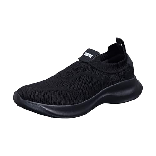 Image of Neeman's Sole Max Cush Slip Ons for Unisex | Chunky Cushioned Casual Shoes with High-Rebound Foam | Breathable Knit Upper | Lightweight EVA Sole Comfort Shoes