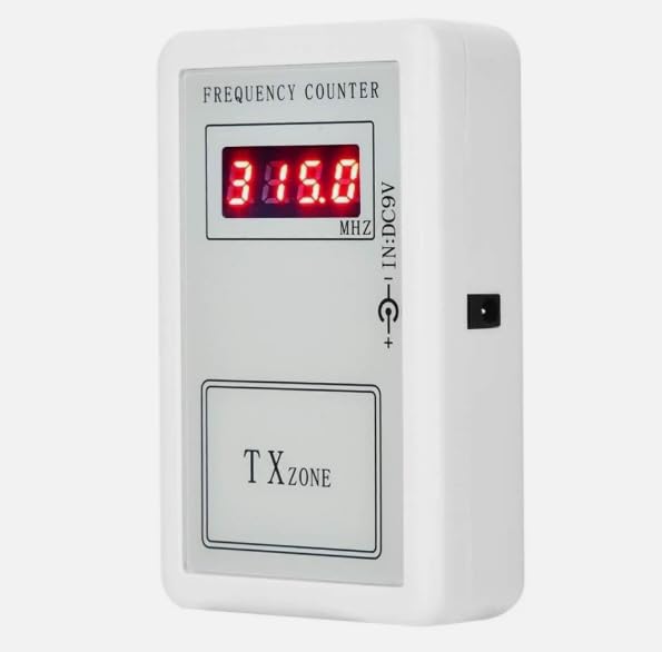 250-450 MHz Frequency Tester for Garage Door Remote Controls Accurate Meter Tool