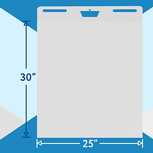 Impresa Self-Stick Easel Pads For Walls And Whiteboards - 5 Pack - 30 Sheets Per Pad - Great Office And Classroom Supplies - Premium Paper (25 X 30 Inches) #TOP3