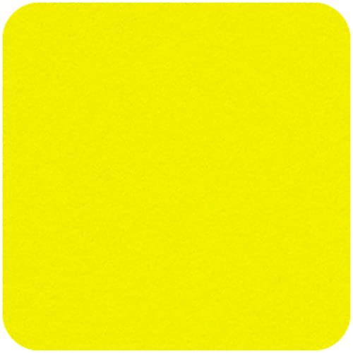 Feutre acrylique jaune de 3mm pour tissu de tisonnier baize 500x150cm