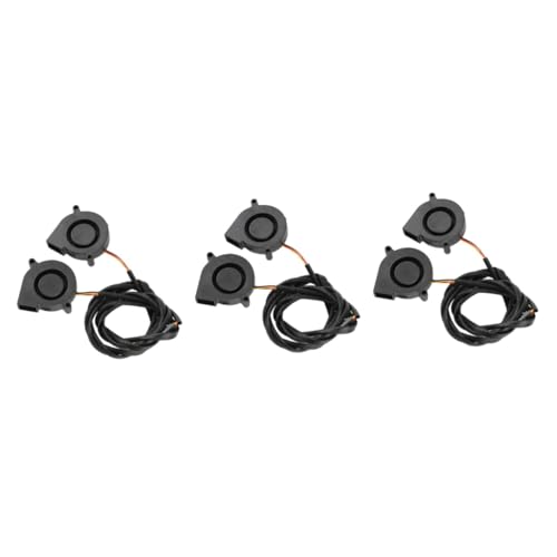 GLEAVI 6pcs Hydraulic Sleeve Bearing Blow Radial Cooling Fan for Printer Parts Super Silent Cooling Fan Hydraulic Bearin