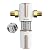 Vortopt Spin Down Sediment Filter, Automatic Flushing System, Whole House Water Filter for Well Water, Sediment Backwash Filter, 40 Micron Flushable Prefilter Filtration, Q700