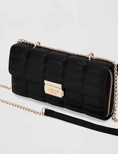Image of Lavie Luxe Women's Box Flap25 Horizontal 2 Compartment Cross Body Sling Bag | Ladies Purse Handbag | Gift for Women