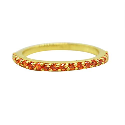 Bague en argent 925 plaqué or et cornaline : oubliez les bijoux ternes qui irritent la peau
