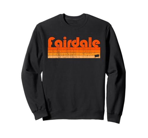 Estilo retro de los 80 en Fairdale, Pensilvania Sudadera