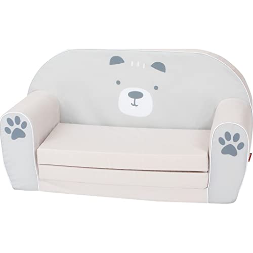 KNORRTOYS.COM Knorrtoys 68480 Canapé pour Enfant Motif Ours Paul, Coton Mousse