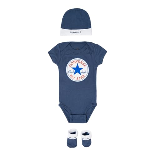 Converse Baby Classic Ctp 3Pc Set, Converse Navy, 6/12 Monate-image