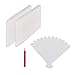 Produktbild Relaxdays Stecketiketten 300er Set, zum Beschriften, Beet & Anzucht, Garten, 13cm lang, Kunststoff Pflanzenstecker, weiß