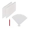 Relaxdays Steeketiketten, set van 300, om te beschrijven, bloembed en kweek, tuin, 13 cm lang, kunststof plantensteker…