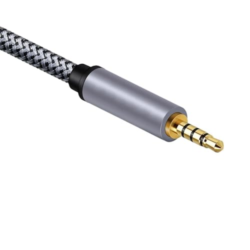 Cable Auxiliar Jack 3.5mm a 3.5mm 1m miniatura 4