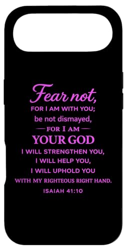Fear Not For I Am With You Isaiah 41:10 �X�g���N�`���[ Faith God �X�}�z�P�[�X iPhone Air �p