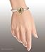 Magnolia Jewelry Silver And 14k Gold Handmade Magnolia Bracelet MG6-CBG