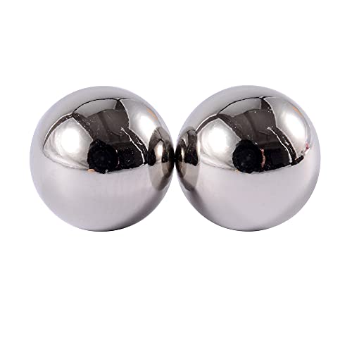 COLORFUL BLING Stainless Steel Magnet Balls Nose Studsï¼ŒEar Studs, Labret Lip Studs,Magnetic Fake Nipple Septum Clip On Horseshoe Hoop Rings Non Piercing Body Jewelry-10mm
