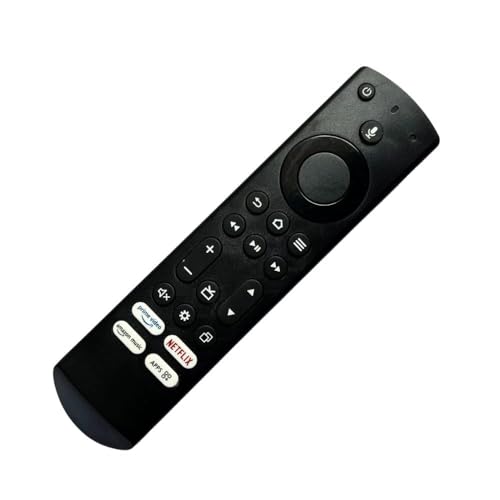 Image of BLACKSHEEP Compatible for Amazonbasics Tv Remote Original Replacment of Smart Android Amzon Basics Television Without Alexa Feature and Non Voice Command-Black