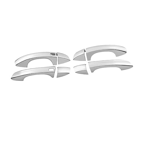 Poignée de porte extérieure pour Seat Leon 3 2013-2019 garniture noire 2 boutons