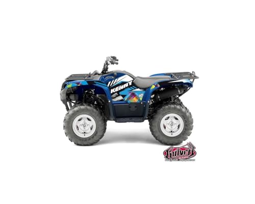 Kit déco quad Yamaha Grizzly 550 700 bleu Kenny 2008-2015